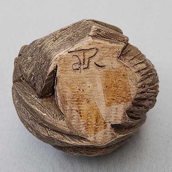 Owl Figurine by Artesania Rinconada DeRosa, Vintage Owl - Picture 5 of 6